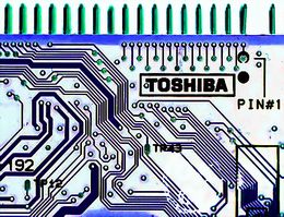 Toshiba laptop memória módul